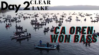 ClearLake Day 2 Won Bass CA Open