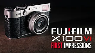 Fujifilm X100VI First Impressions & Street Photography