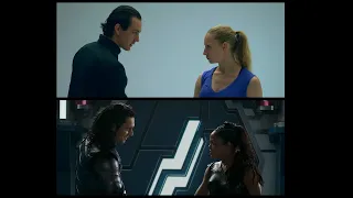 Thor Ragnarock Loki Vs Valkyrie scene recreation