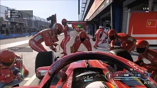 F1 2018 - PIT Stop Gameplay (PC HD) [1080p60FPS]