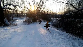 Горка в Неверкино.