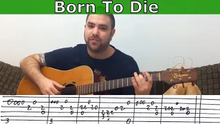 Fingerstyle Tutorial: Born to Die - Guitar Lesson w/ TAB