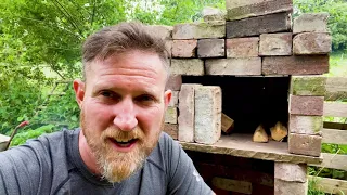 How to make a Brick Pizza Oven Totally FREE.