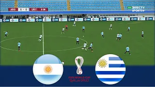 ARGENTINA v URUGUAY | 2022 FIFA World Cup Qualifiers | Realistic Gameplay