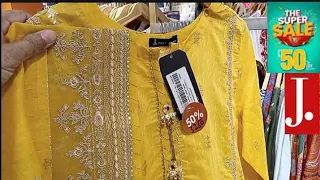 J. Junaid Jamshed biggest sale 50% OFF