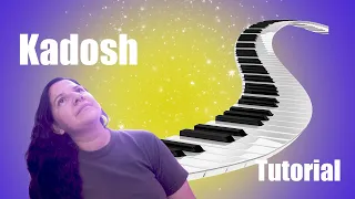 Kadosh para piano acompañamiento tutorial