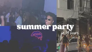 We Threw A Party Within 24 HOURS || Project 22