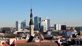 Таллинн в солнечный весенний день /Tallinn Sunny Day/ #tallinn #estonia