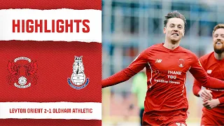 HIGHLIGHTS: Leyton Orient 2-1 Oldham Athletic