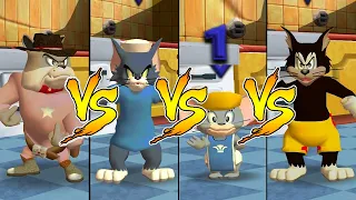 Tom and Jerry in War of the Whiskers HD Tom Vs Butch Vs Spike Vs Nibbles (Master Difficulty)