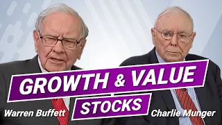 Warren Buffett & Charlie Munger on Growth and Value Stocks / 600 B.C. investment equation 🧾