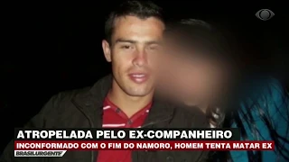 Homem atropela mulher após fim de namoro