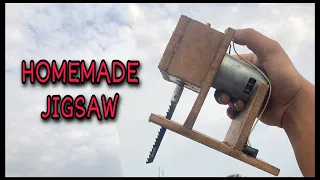Homemade jigsaw || DC 12V