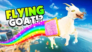 This Magic GOAT Can FLY With the New SECRET GEAR! - Goat Simulator 3