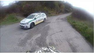 *Výlet na hrad Podčičva+POLICE CHASE :D* z/KTM 360,X6,Goes 620 :)