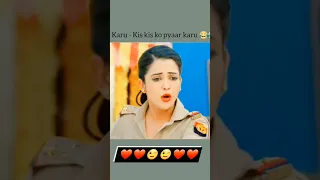 ek taraf hai gharwali ek taraf baharwali ❤️😉 #yukti_kapoor #maddamsir #karishma_singh #gulki_joshi