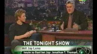 Jonathan Taylor Thomas on Jay Leno 1998