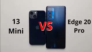 Iphone 13 Mini vs Motorola Edge 20 Pro SPEED TEST