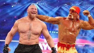 Brock Lesnar vs Hulk Hogan Match