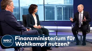 BUNDESTAGSWAHL: Nutzte Olaf Scholz das Finanzministerium für sein Steuerkonzept?