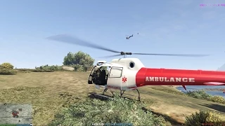 GTA V: Online, Pacific Bank Heist - Signal setup, helicopter trick