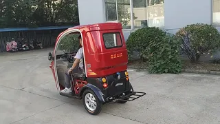 three wheel small electric or fuel model tricycle