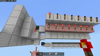 Bedrock 64 Minecart Rail Station Tutorial.