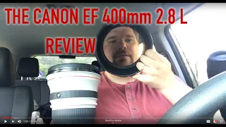 Reviews from the Blind - Episode 2:  The Canon EF 400mm f2.8 L IS USM II