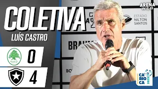 COLETIVA LUÍS CASTRO | Boavista x Botafogo - Campeonato Carioca 2023