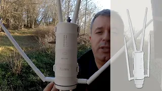 Antenne wifi puissante portée 200m & répéteur - extérieur - 2,4 ET 5 GHZ - [PEARLTV.FR]