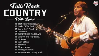 Folk Rock And Country Music With Lyrics - John Denver, Cat Stevens, Kenny Rogers, ... - Folk Rock