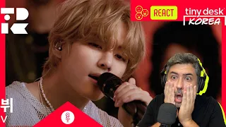 V | TINY DESK KOREA | Vocal coach REACTION & ANÁLISE | Rafa Barreiros