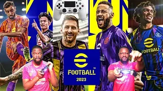 HOW TO PLAY EFOOTBALL MOBILE 2023 WITH GAMEPAD/CONTROLLER 》KONAMI 》PES MOBILE