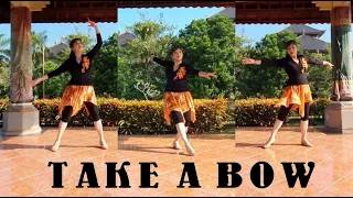 Take A Bow - Line Dance | Music (with lyrics): JOKE'S ON ME by Sofia Carson