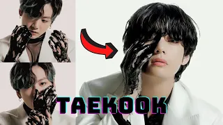 The hidden message behind the black ink TAEKOOK (theory)