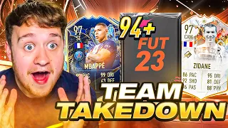 *NEW* 94+ ICON/TOTS 500K ELITE REPLAY PACK TEAM TAKEDOWN vs @CapgunTom #FIFA23