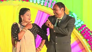 3. ROHITBHAI(FATHER) AND SHITALBEN(MOTHER) -SANGEET SANDHYA DANCE.