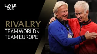 When tennis rivals become team mates - Team Europe v Team World