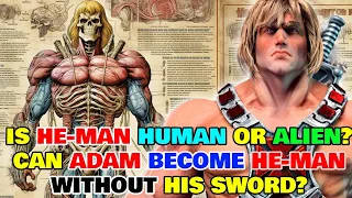 He-Man Anatomy Explored - How Adam Can Become He-Man Without The Sword? Does He-Man Get Old?