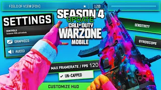 #1 Best Warzone Mobile Movement Settings Update (Phone HUD + Sensitivity)