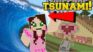 Minecraft: TSUNAMIS!!! (DISASTERS THAT DESTROY THE WORLD!) Mod Showcase