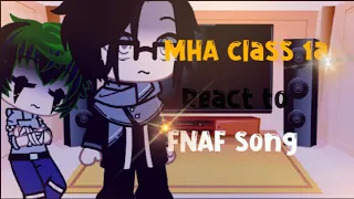 mha class 1a react to fnaf song //can you survive by Mautzi//gacha club//