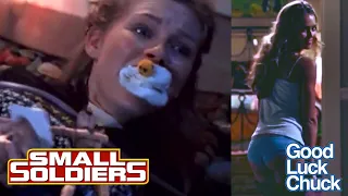 Cam (Jessica Alba) and the Gwendy Dolls tie up Christy - SMALL SOLDIERS x GOOD LUCK CHUCK