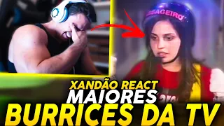 SUPER XANDÃO REACT AS MAIORES BURRICES DITAS NA TV BRASILEIRA