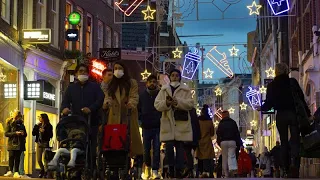 Lockdown beendet Weihnachts-Shopping - Euronews am Abend am 14.12.