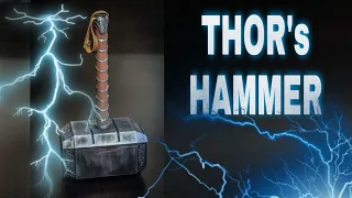 Thor's Hammer Mjollnir 3D Printed Keychain| How to Make Thor's Hammer At Home #shorts