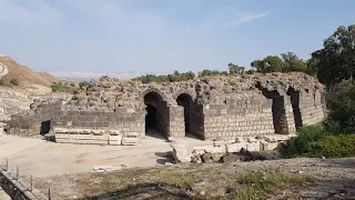 Bet She'an (Beit She'an )-the most beautiful ancient Roman city in Israel-UNESCO World Heritage site