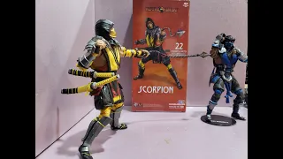 Scorpion Mortal Kombat 11 Todd McFarlane Figure Review and Toy Hunt at Walmart, KMart, and Target.