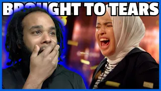 Blind Singer Putri Ariani GOLDEN BUZZER from Simon Cowell | Auditions | AGT 2023