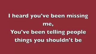 Rumor Has It - Adele (Lyrics)